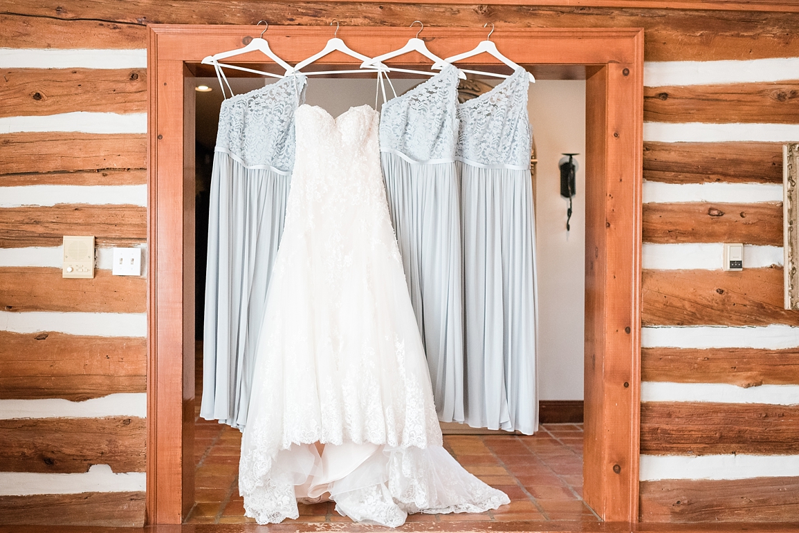 dustry blue bridesmaid dresses
