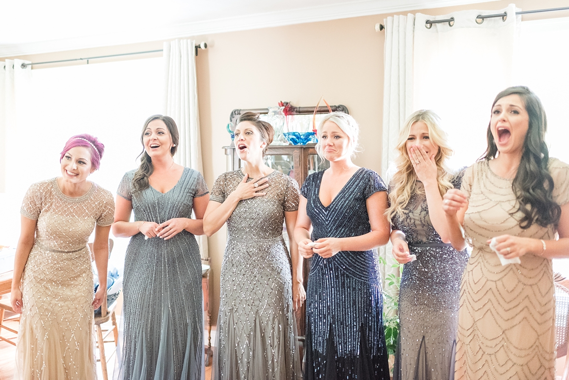 Bridal party reveal