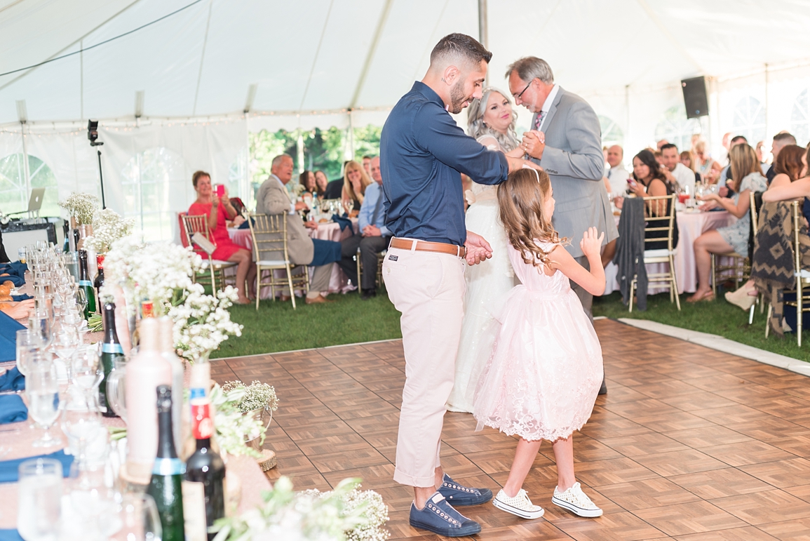 First dances under the tent