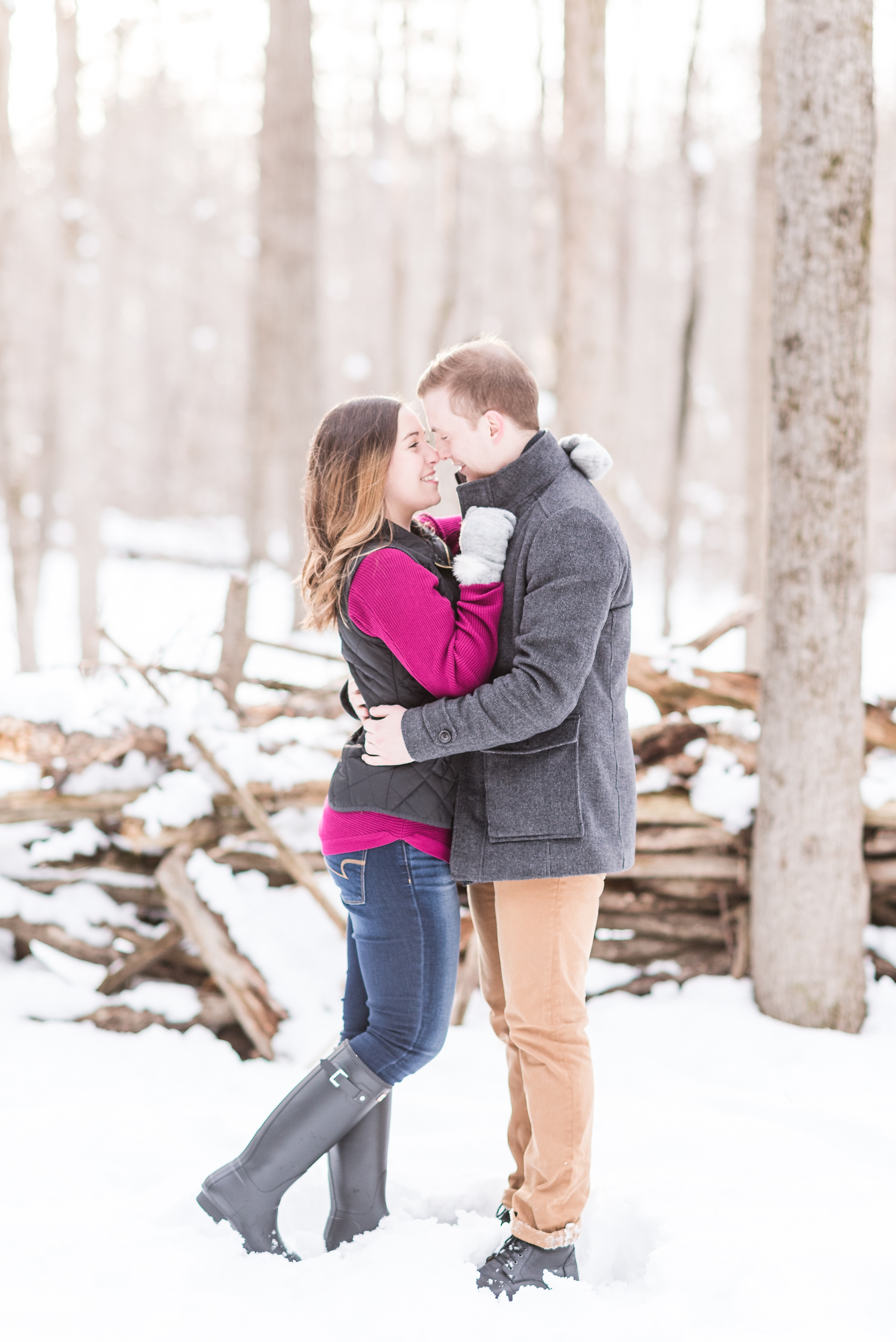 Jack pine trail engagement session in ottawa
