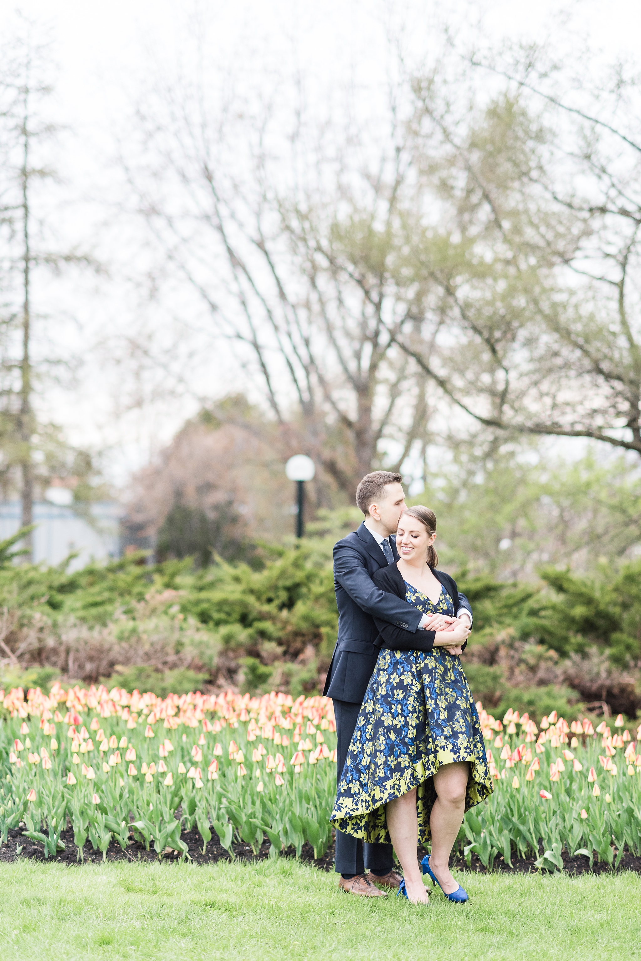 A springtime majors hill park engagement during the canadian tulip festival