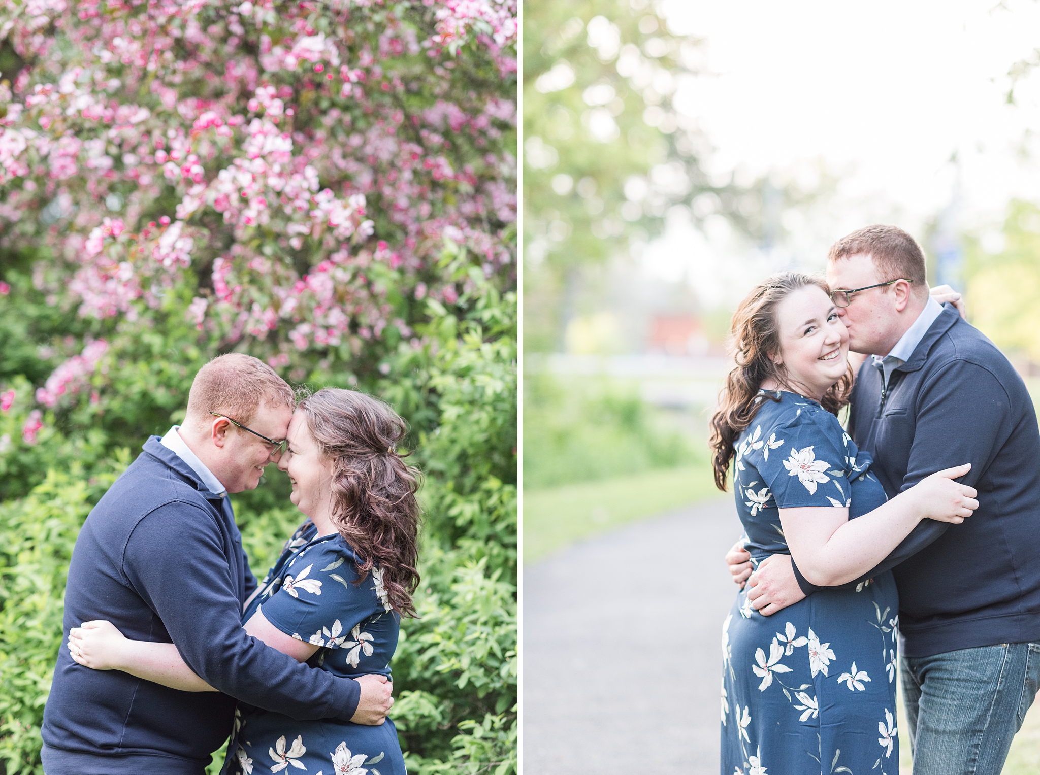 Fun floral springtime engagement | ottawa engagement | engagement photos at watson’s mill in manotick get more inspiration from this fun springtime engagement session. #ottawawedding #weddingphotography #ottawaweddings