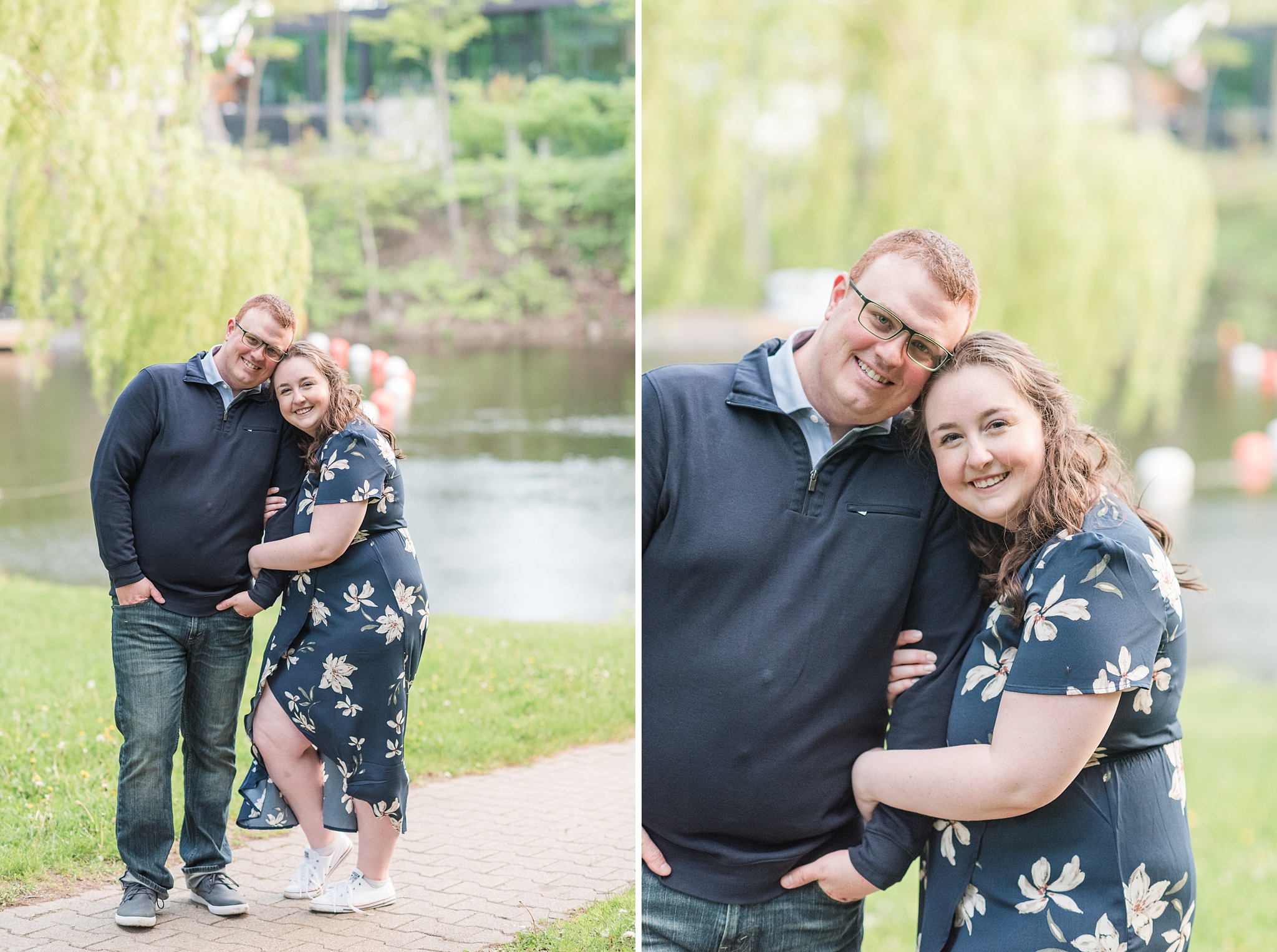 Fun floral springtime engagement | ottawa engagement | engagement photos at watson’s mill in manotick get more inspiration from this fun springtime engagement session. #ottawawedding #weddingphotography #ottawaweddings