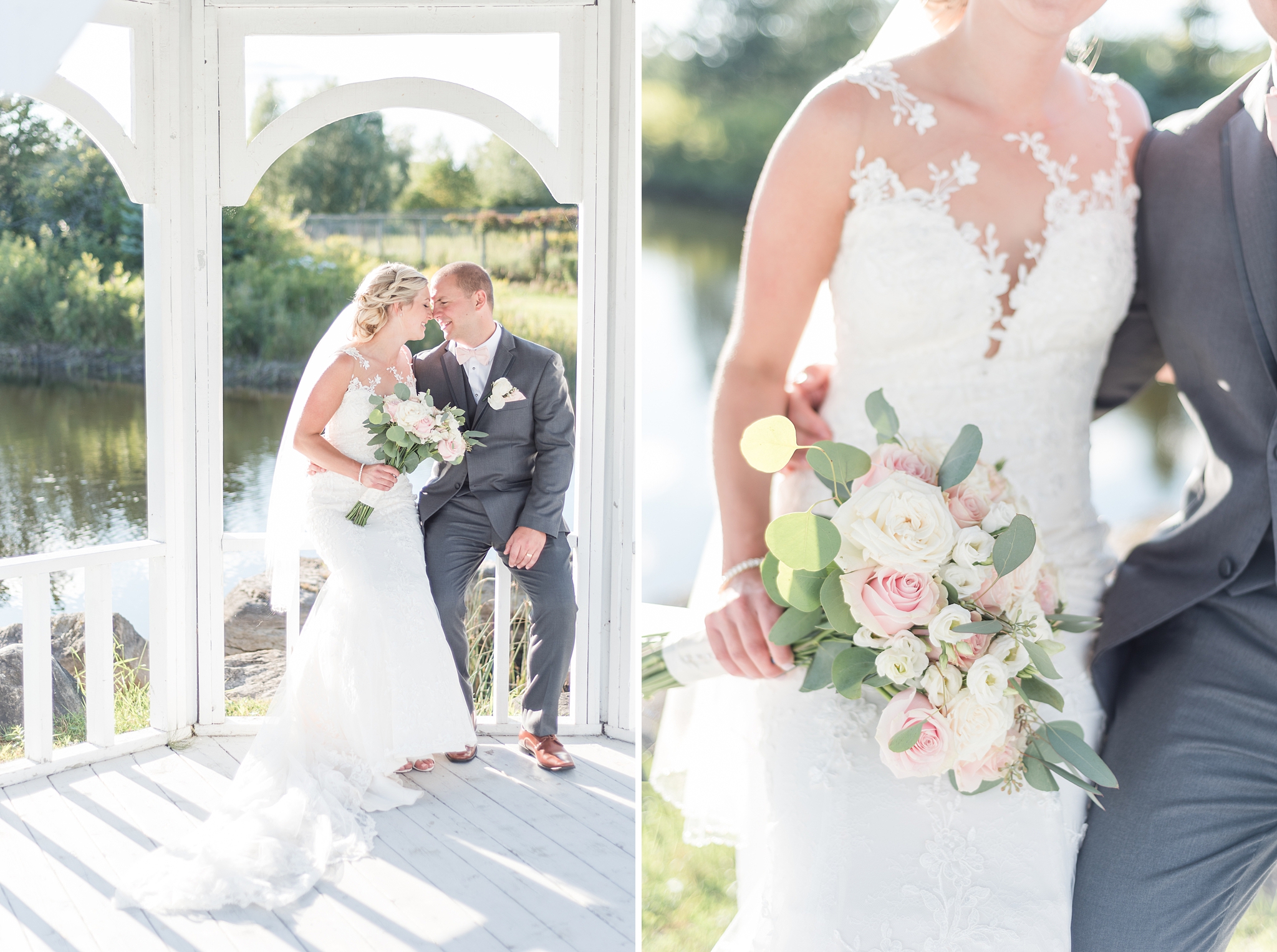 legant Blush & Gold Timeless Wedding at Orchardview Wedding and Conference Centre | Ottawa Wedding Get more inspiration from this fun summertime wedding. #ottawawedding #weddingphotography #ottawaweddings