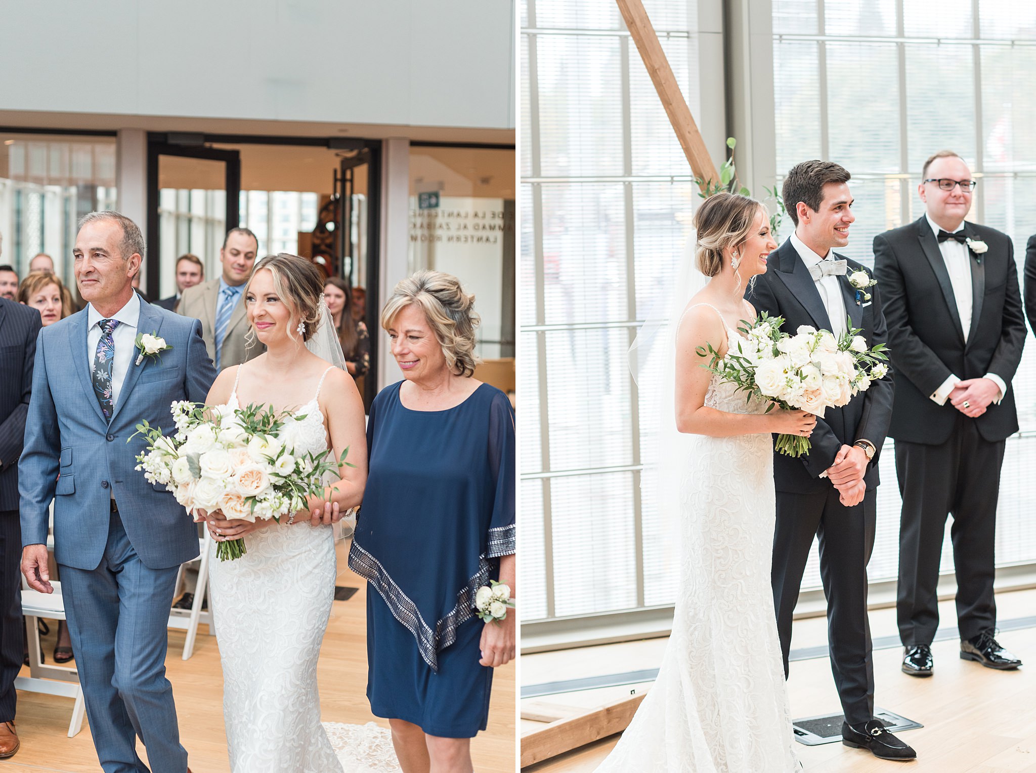Soft Romantic Slate Blue National Arts Centre Wedding | Ottawa Wedding | Wedding photos at by the Rideau Canal downtown Ottawa Get more inspiration from this soft romantic wedding. #ottawawedding #weddingphotography #ottawaweddings