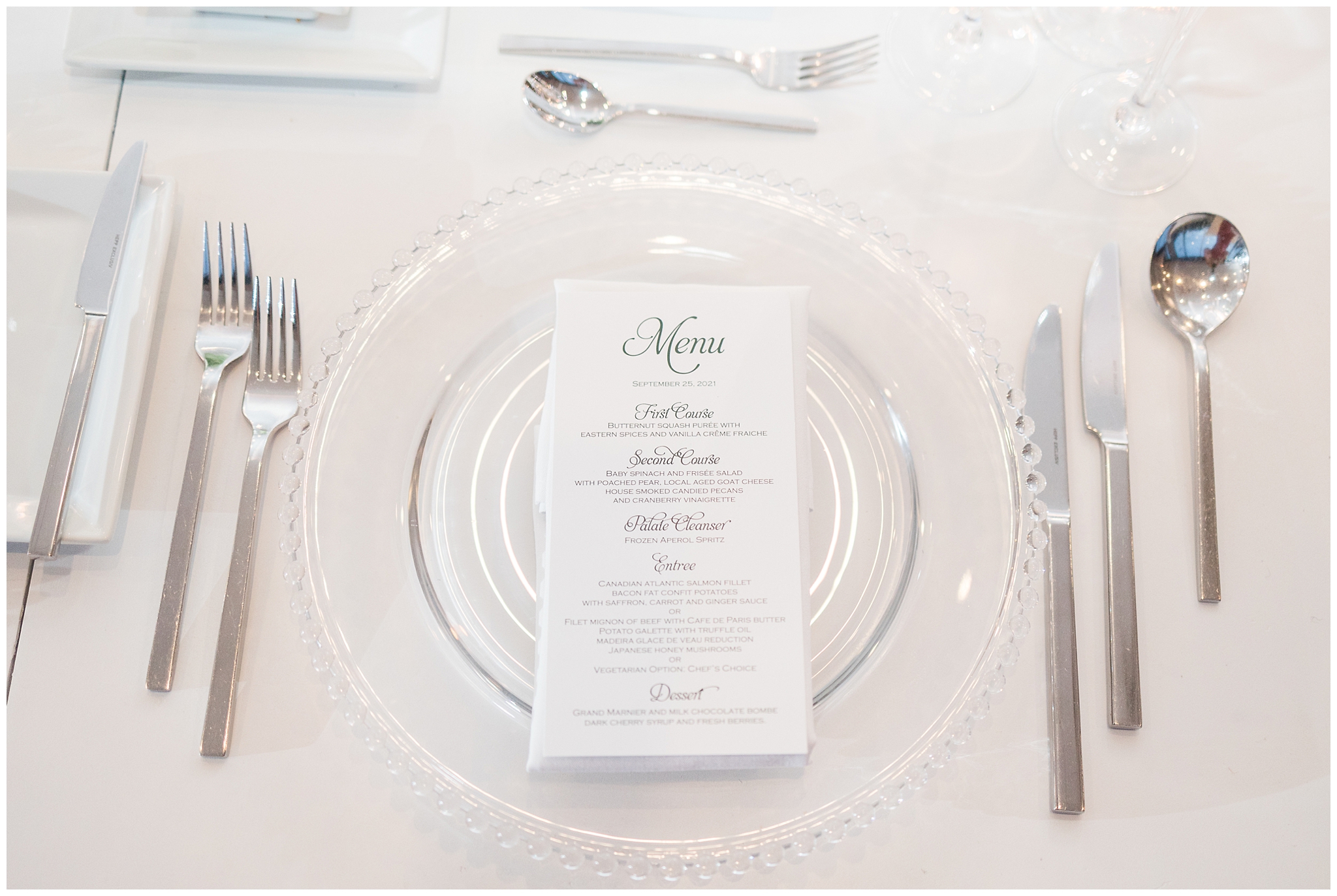 Forest green silver rainbow room inspired wedding 0040