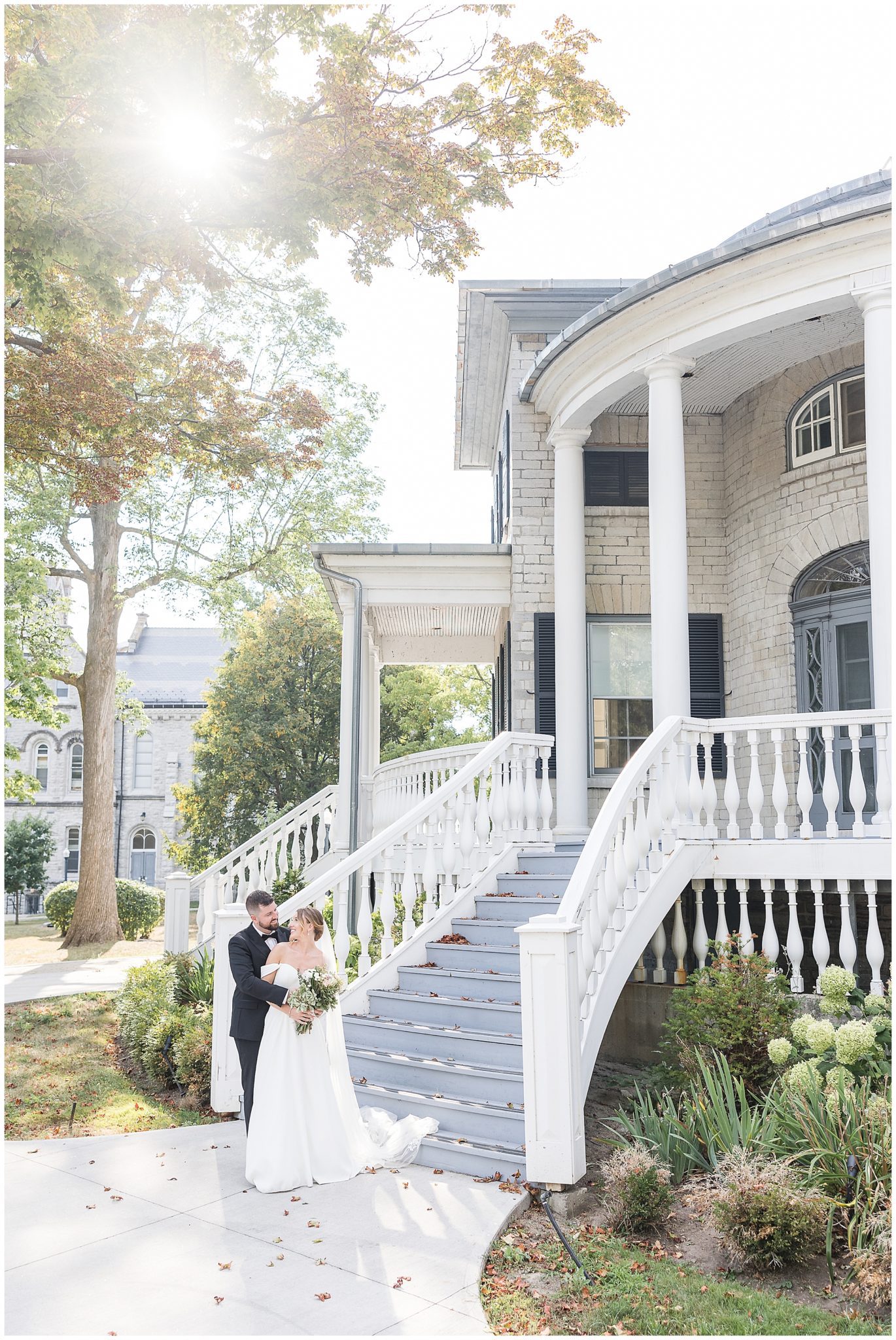 Elegant Black Tie Queens University Wedding Photos 0046